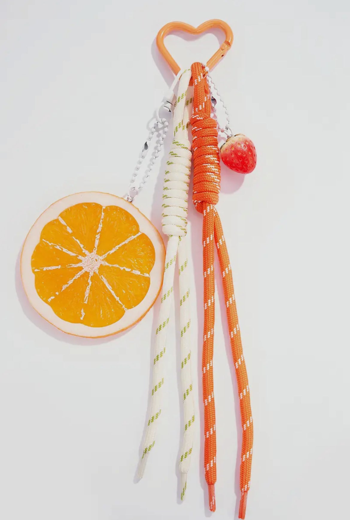 Porte-clés fruité 🍋🍊 – Accessoire ultra vitaminé pour ton sac