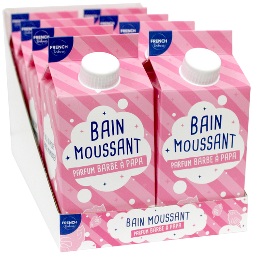 Bain moussant - 500ml - Senteur Barbe à Papa - FT
