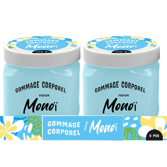 Gommage corps 470 gr - Senteur Monoï - FRENCH TENDANCE