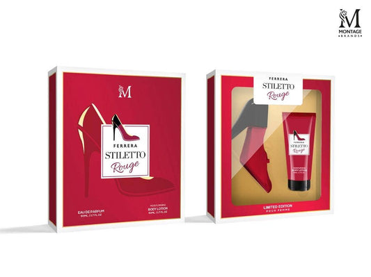 COFFRET PARFUM STILETTO ROUGE