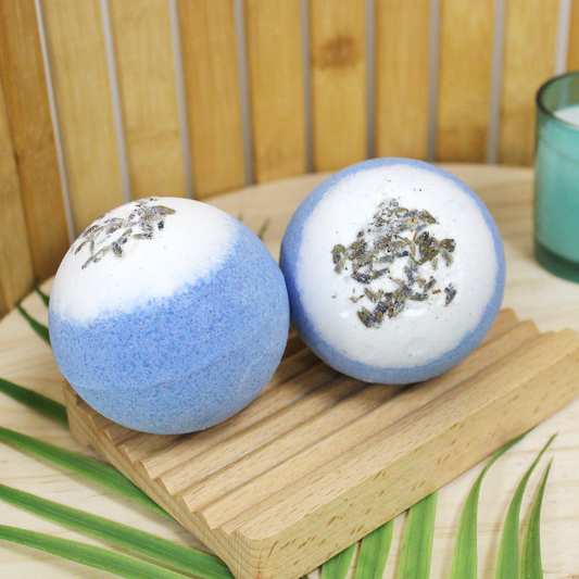 Bombe de bain 150 gr- Fleurs Séchées - Senteur Monoï