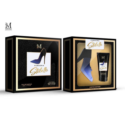 COFFRET PARFUM 50ML FERRERA STILETTO ÉDITION LIMITÉE