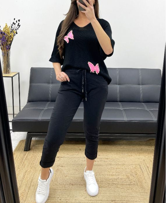 🦋 Pull Papillon – Chic & Tentation